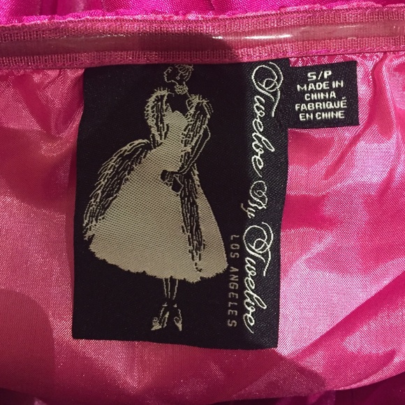 Twelve By Twelve Small Hot Pink Tube Top - Picture 4 of 4