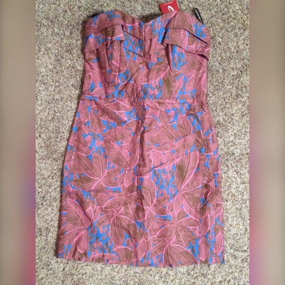 Rachel Roy strapless pink dress 👛