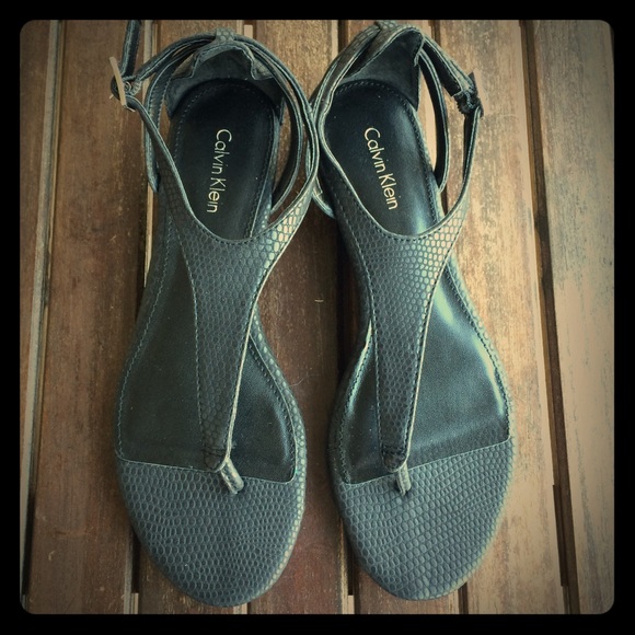 Blk, Calvin Klein Sandals - Handful of wears