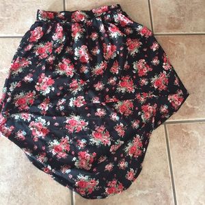 Pacsun flower skirt
