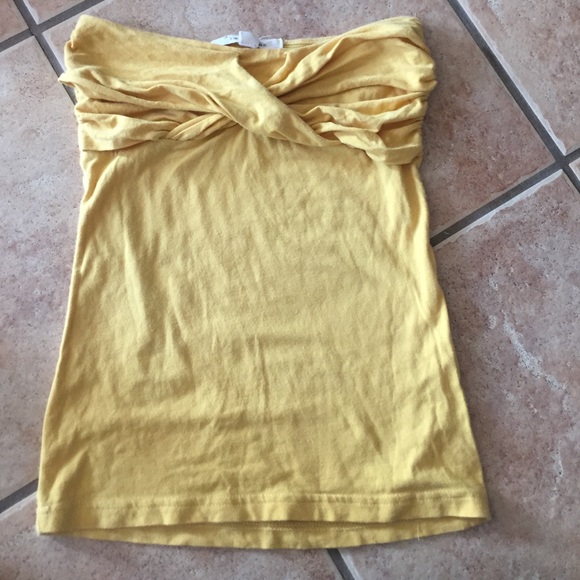 Strapless shirt