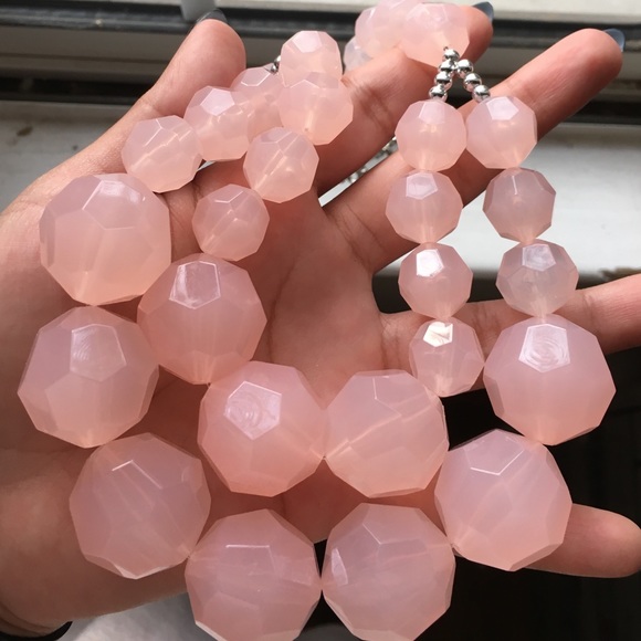 H&M pink necklace