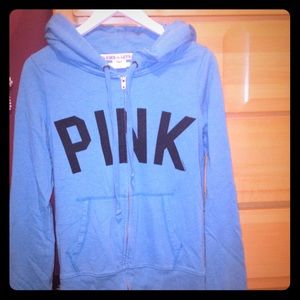 Blue Victoria's Secret PINK hoodie