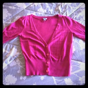 ⛔️SOLD⛔️pink cardigan