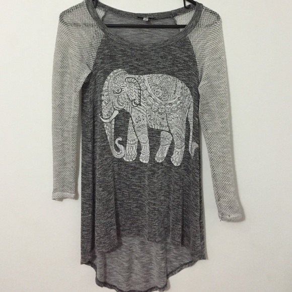 moa moa elephant blouse