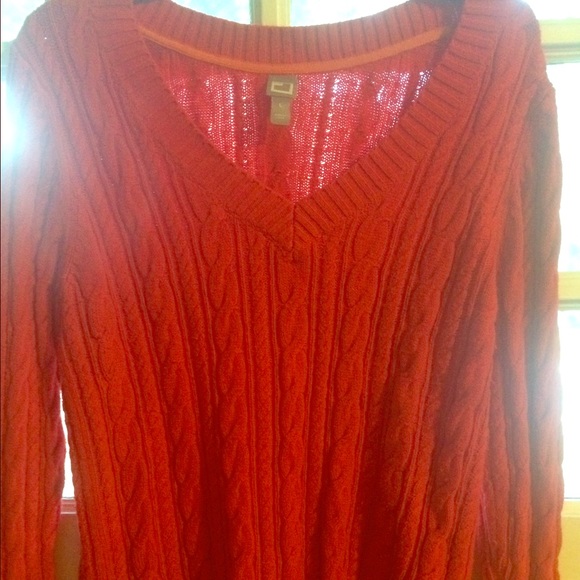 Red sweater