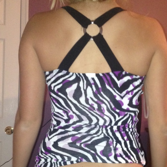 Zebra top great for a night out! - Picture 2 of 2
