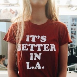 Brandy Melville "It's Better In L.A." Tee