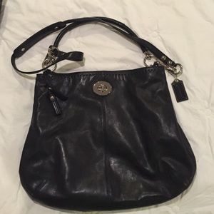 Coach Hampton's Leather XL Hobo
