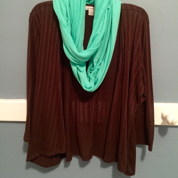 Liz Claiborne open cardigan