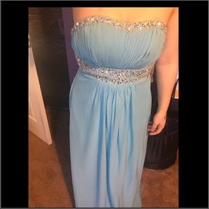 Blue Prom Dress