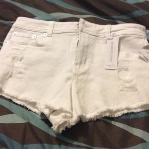High waisted shorts