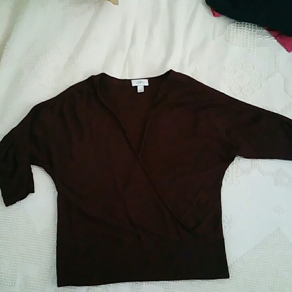 Burgandy Loft sweater