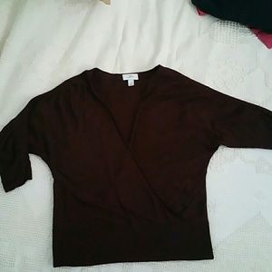 Burgandy Loft sweater