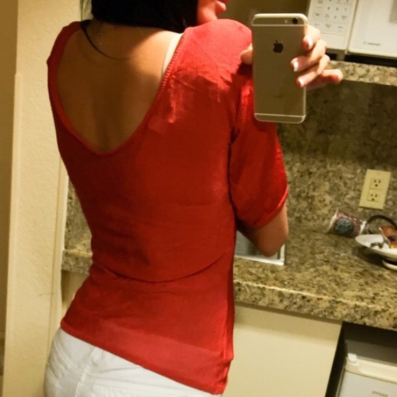 Burnt orange sexy too with beaded detail in front - Picture 3 of 3