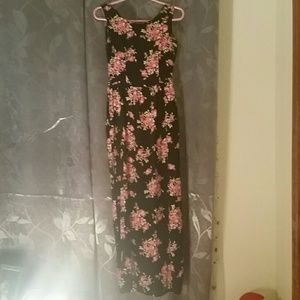 Floral maxi dress