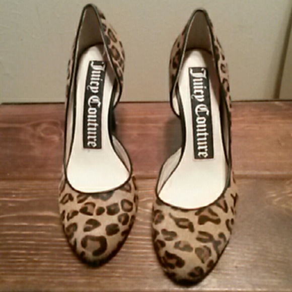 Juicy Couture Pony Hair Pumps