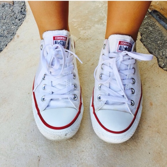 White converses only wore once