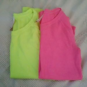 2 flannel long sleeve shirts