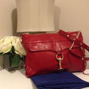 Rebecca Minkoff Mac Daddy-Lipstick Red