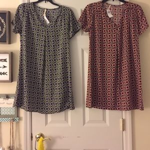 2 VINTAGE DRESSES