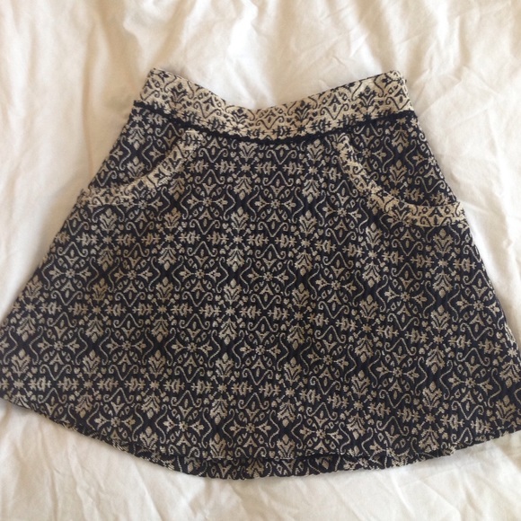 Free People Carpet Bag Circle Skirt