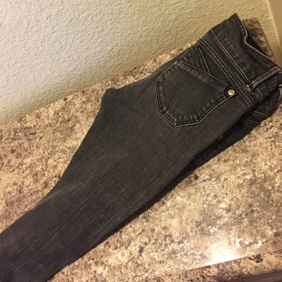 Dark grayish jeans