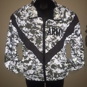 US Army Reflective Jogging Jacket Small