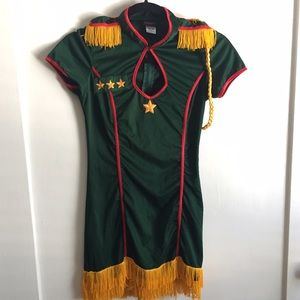 COSTUME Army Girl dress and accessories