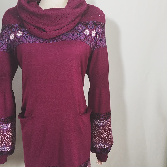 PORTS 1961 INTERNATIONAL SWEATER DRESS M - Picture 3 of 4