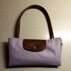 lavender longchamp tote
