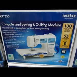 Brother computerized quilting sewing machine with