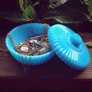 /sale/ Lagoon Milk Glass Jewelry Box
