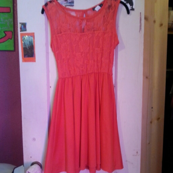 Coral Dress