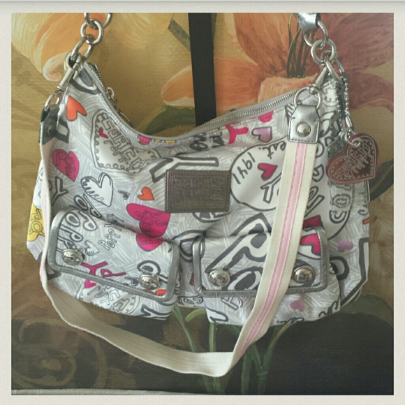 **SOLD ON MERCARI** Coach Poppy graffiti bundle! - Picture 3 of 4