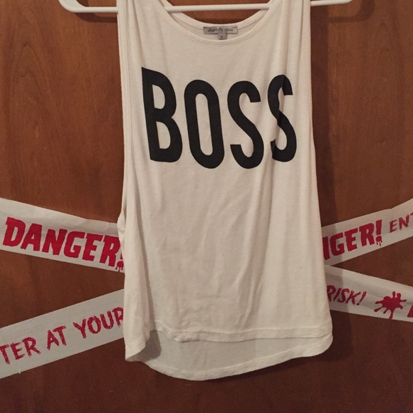 Boss crop top