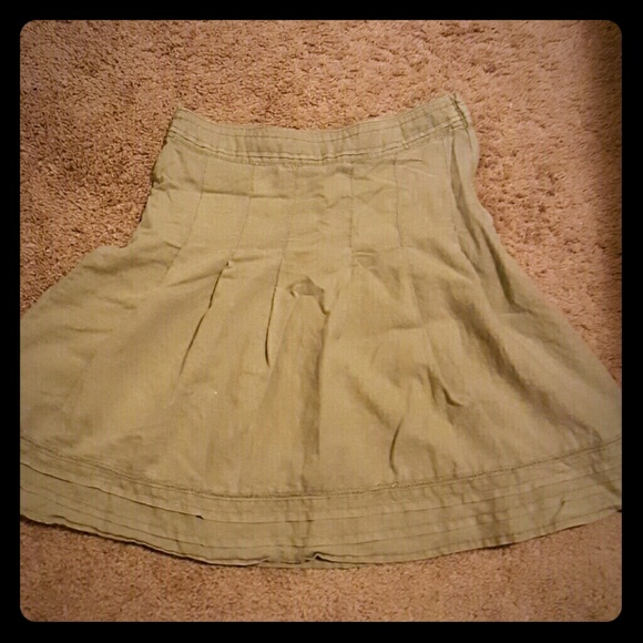 L.O.G.G by H & M khaki skirt