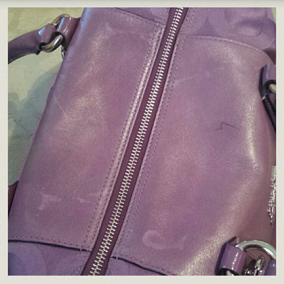 **SOLD ON MERCARI** Authentic large Coach purse! - Picture 3 of 4