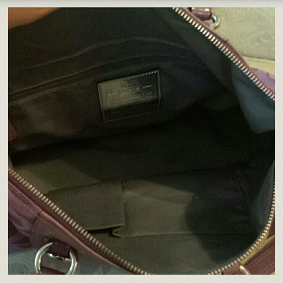 **SOLD ON MERCARI** Authentic large Coach purse! - Picture 4 of 4