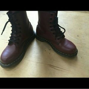Cherry Red Dr. Martens (8)