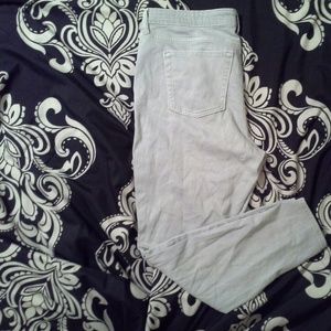 Grey jeggings