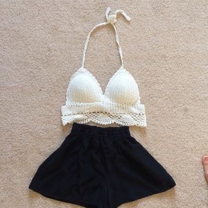 TopShop high waisted shorts
