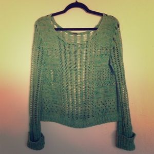 Free People Goccia Sweater in Lilypad