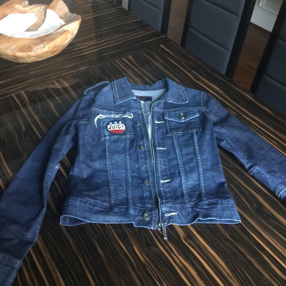 Juicy Couture Jean Jacket size L
