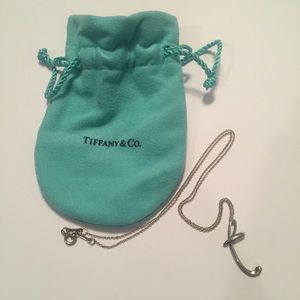 Tiffany & Co "t" necklace