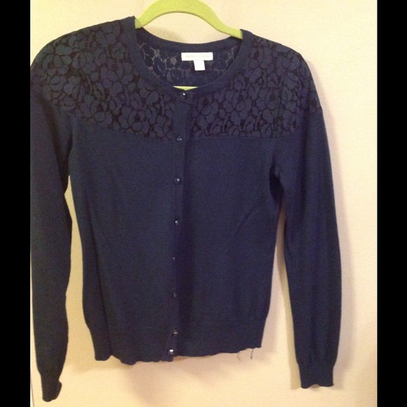 Lace top sweater
