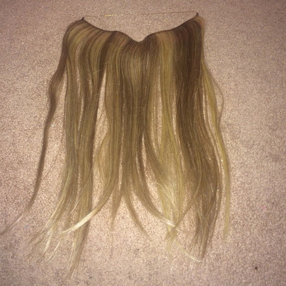 dirty blonde hair extensions, never worn