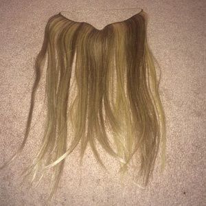 dirty blonde hair extensions, never worn