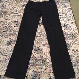 Laundry by Shelli Segal Black Straight Leg Slacks