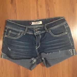 Cute Cuffed Denim Shorts